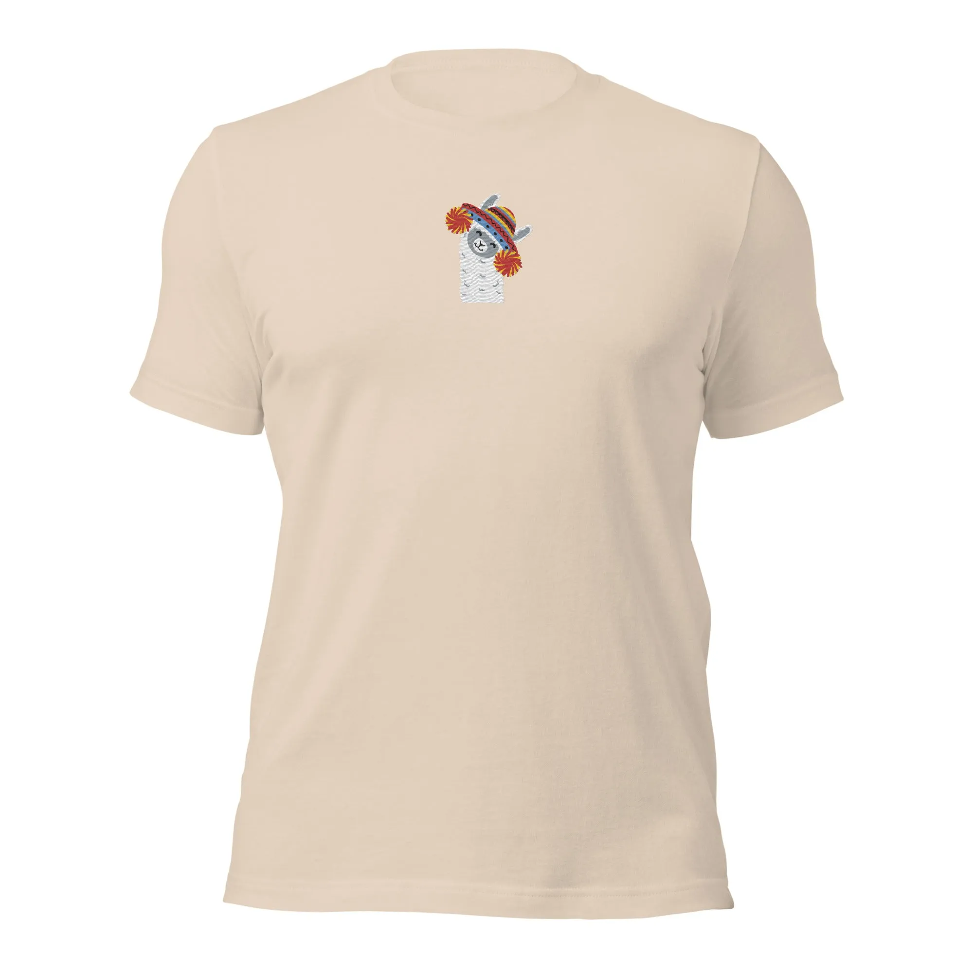 Peruvian Alpaca Embroidered T-Shirt