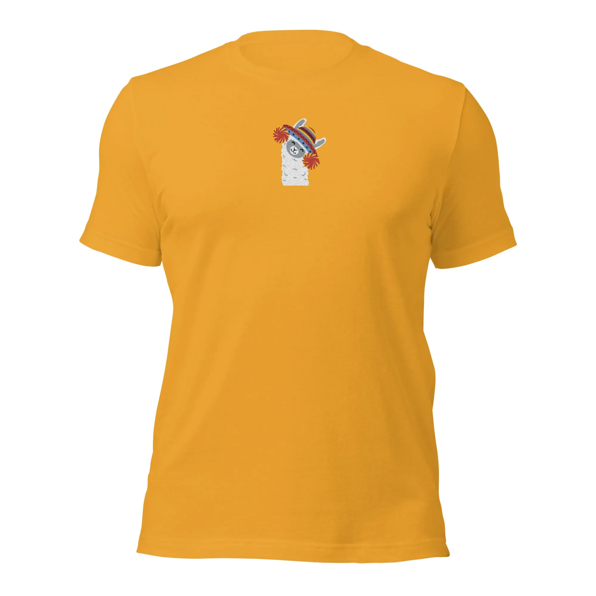 Peruvian Alpaca Embroidered T-Shirt