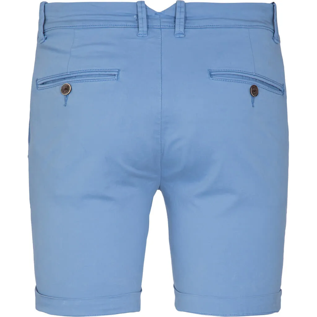 Piot Cotton Stretch Shorts - LBL Light Blue