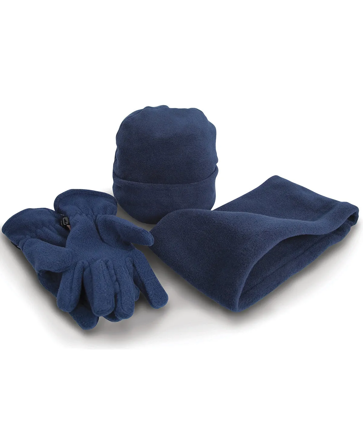 Polartherm fleece accessory set | Red