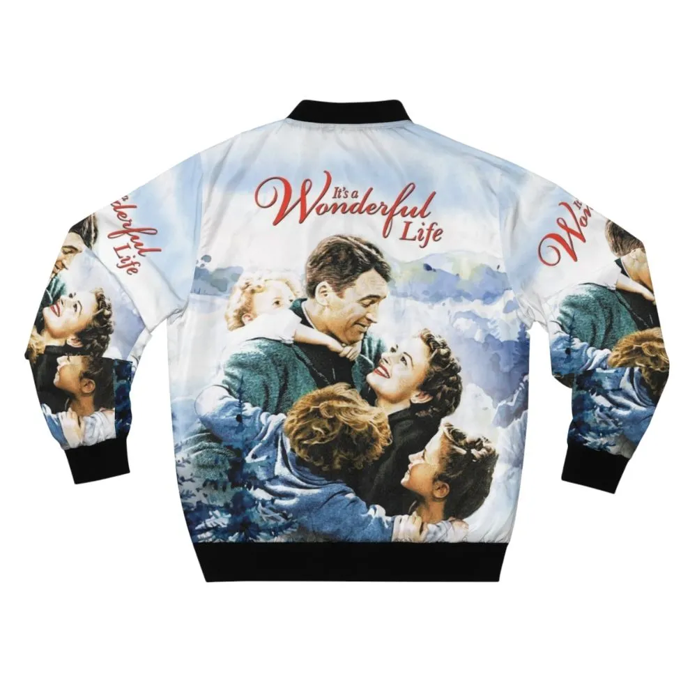 "It's a Wonderful Life" Inspired Christmas Bomber Jacket