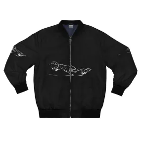 "Life is Strange 2 Bomber Jacket with Wolves Design"