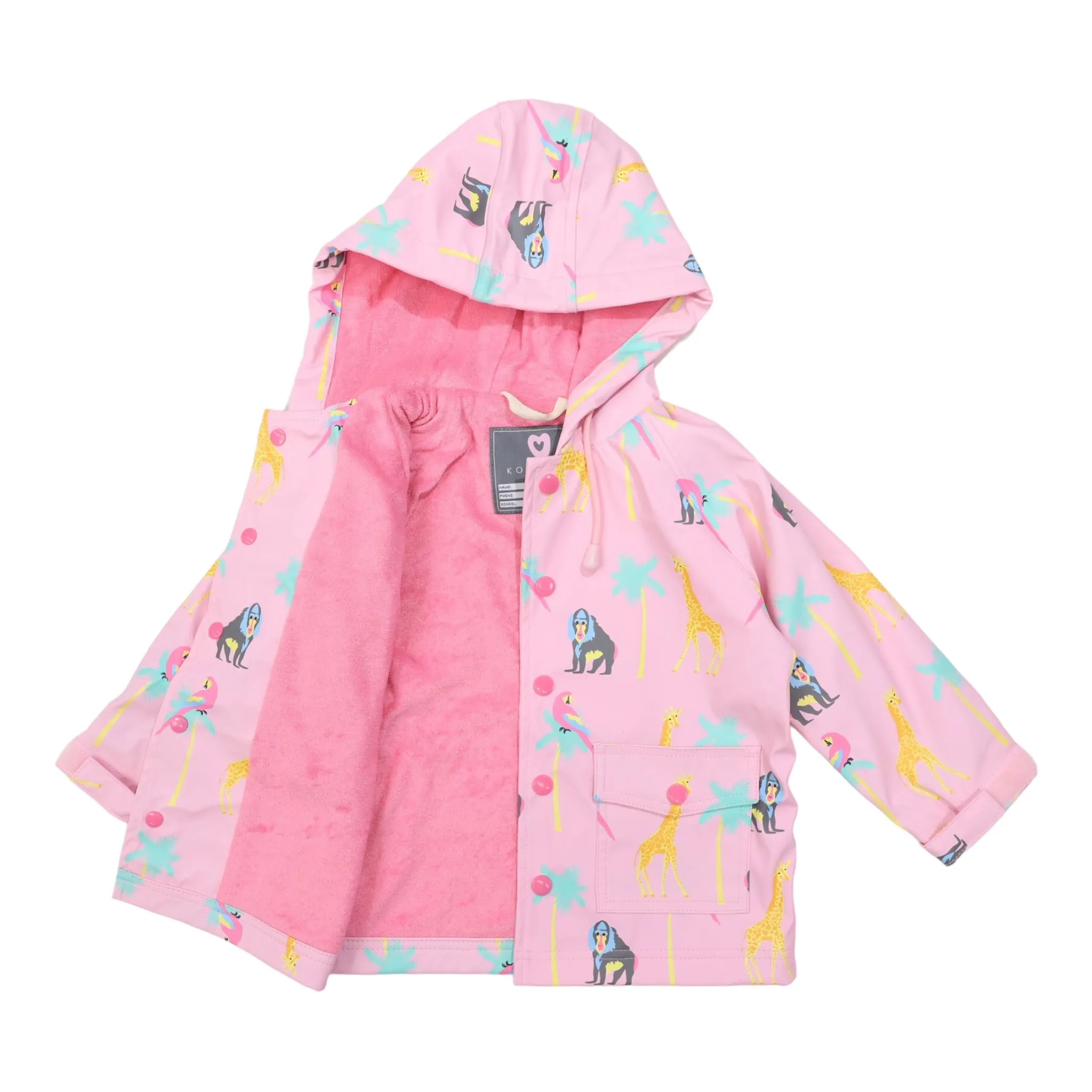 Safari Raincoat Pink