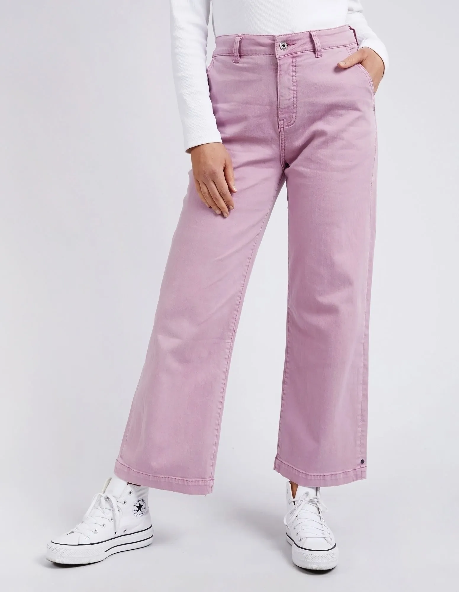 SCARLETT WIDE LEG PANT -PEONY