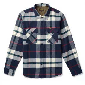 SEAGER Calico Flannel - NAVY BIG PLAID