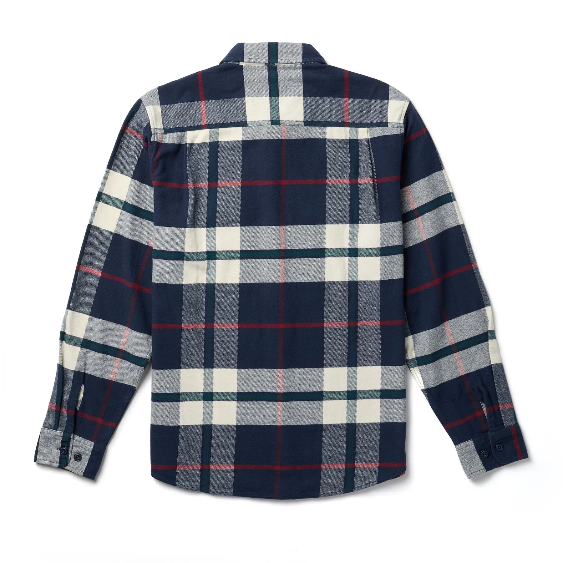 SEAGER Calico Flannel - NAVY BIG PLAID