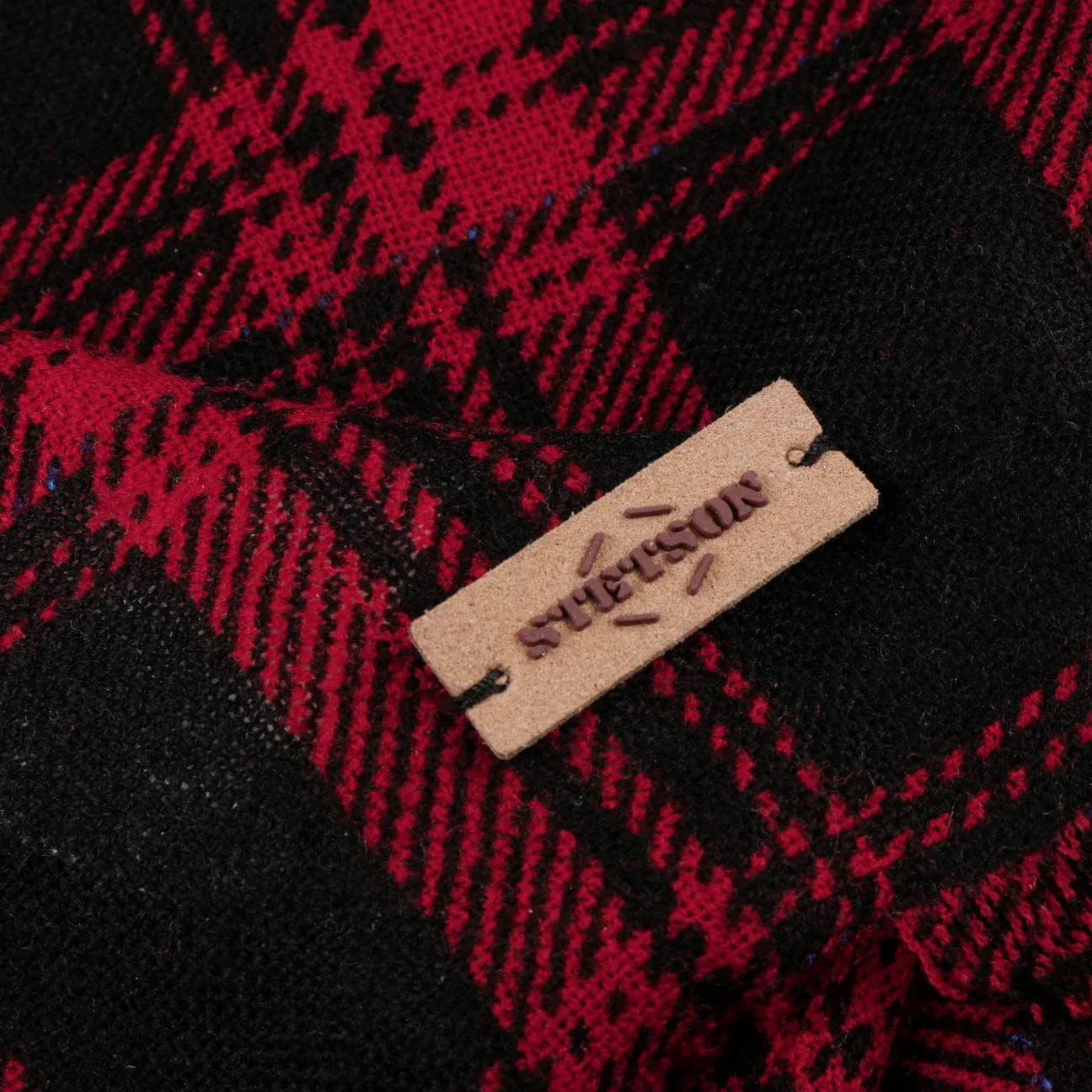 Shadow Plaid Scarf by Stetson