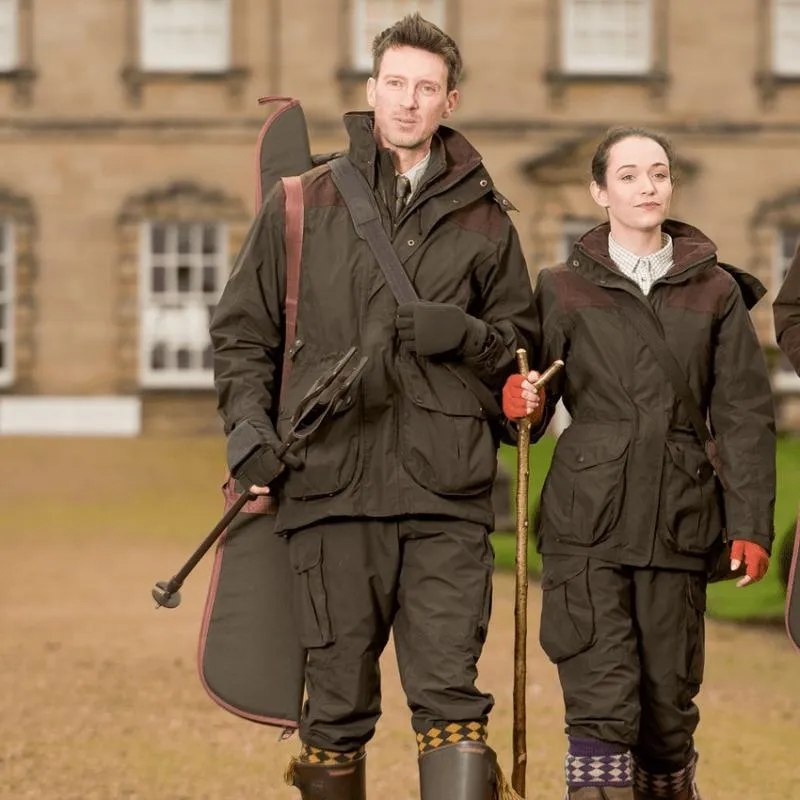 Sherwood Forest Hardwick Waterproof Mens Hunting Trousers - Olive