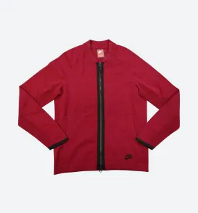 Sportswear Tech Knit Bomber Jacket Men's - Team Red/Black