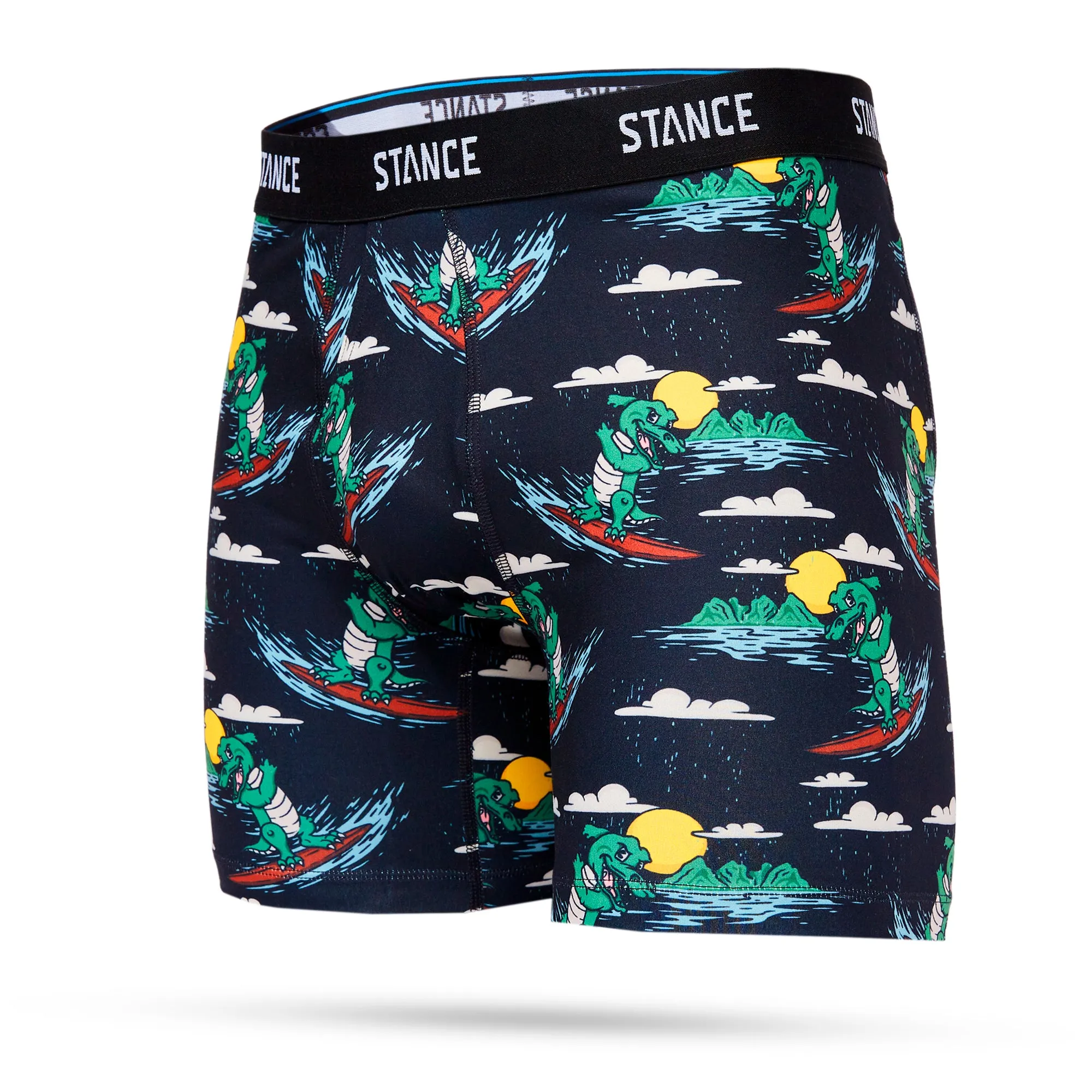 Stance Mens Later Gator Boxer Brief Black