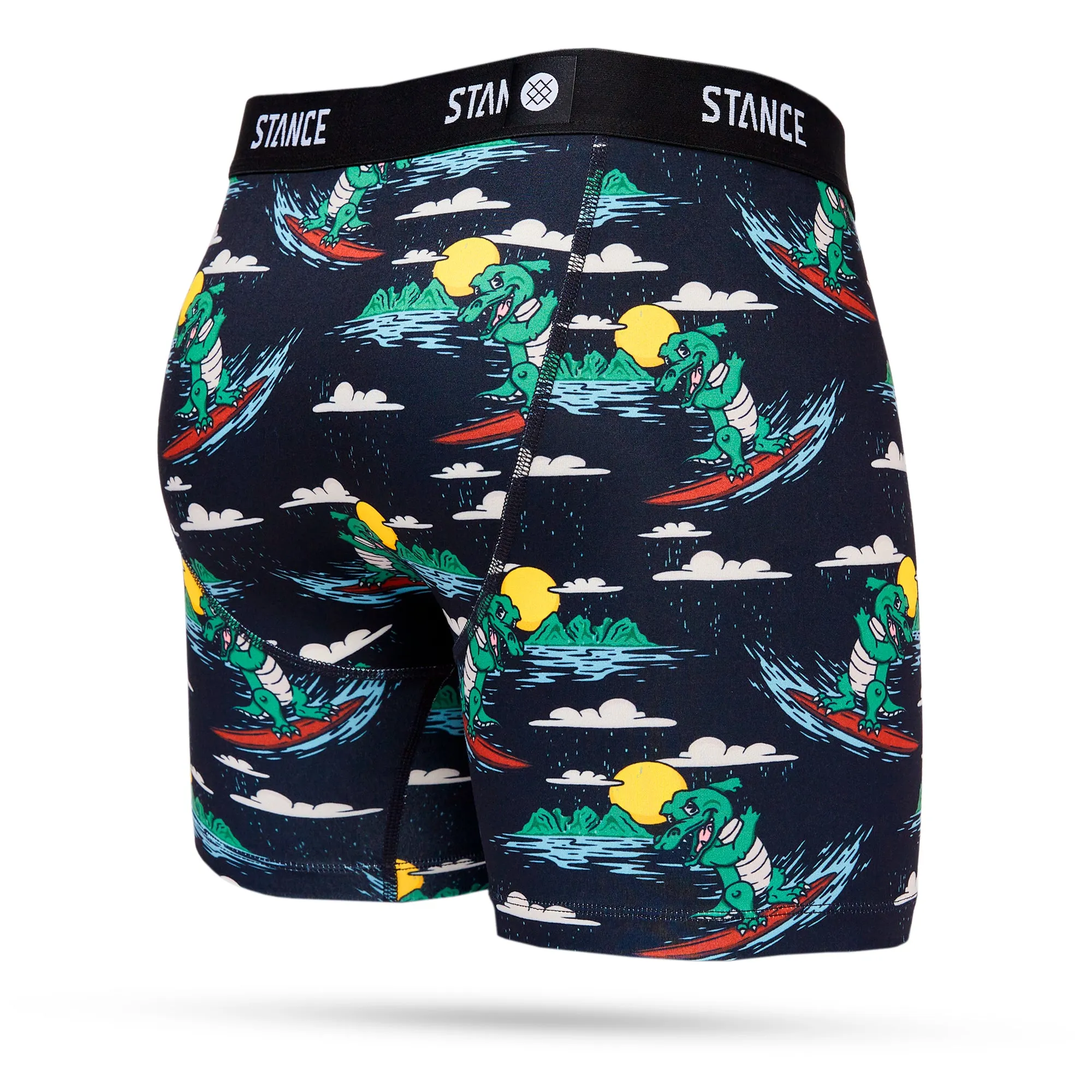 Stance Mens Later Gator Boxer Brief Black