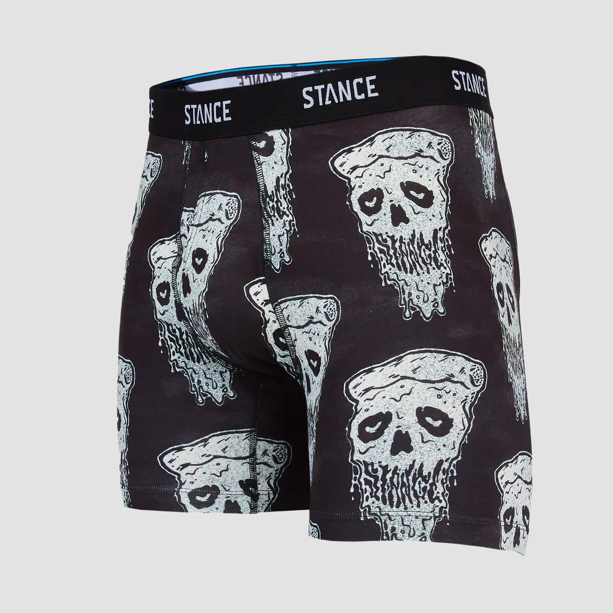 Stance Pizza Face Boxer Brief Black/White