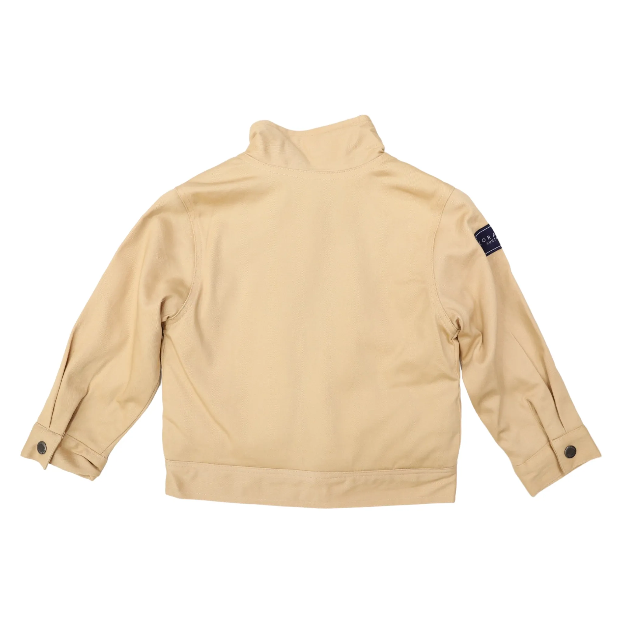 Stretch Twill Jacket with Sherpa Lining Sheepskin