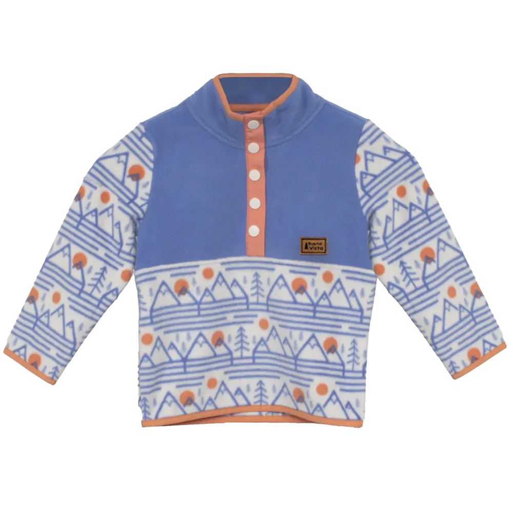 Summit Serenity Kids Fleece Half Button