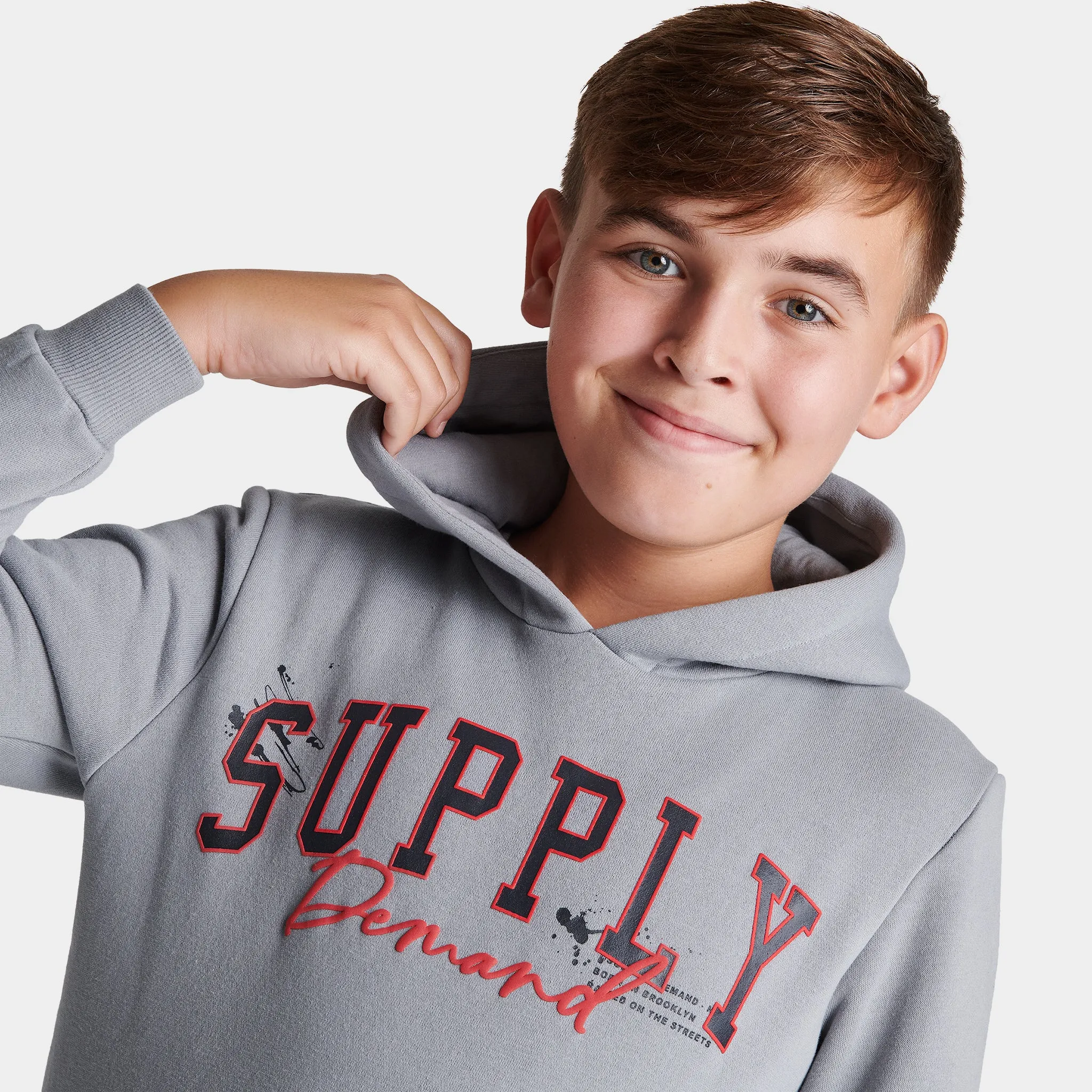 Supply & Demand Junior Boys' Meana Pullover Hoodie / Weathervane