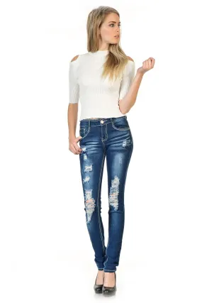 Sweet Look Premium Edition Women's Jeans - Push Up - Style N1118-R