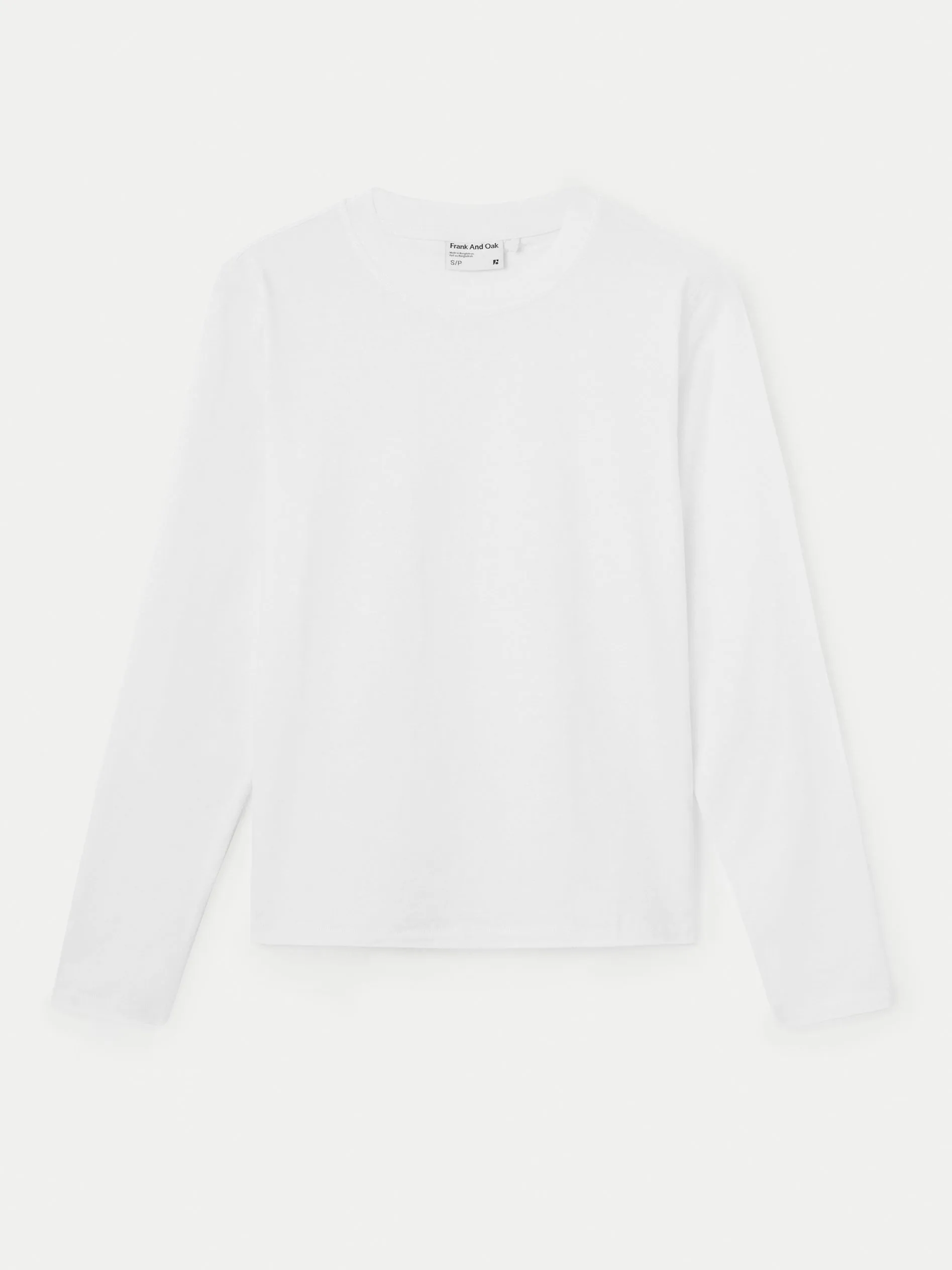 The Long Sleeve T-Shirt in Bright White