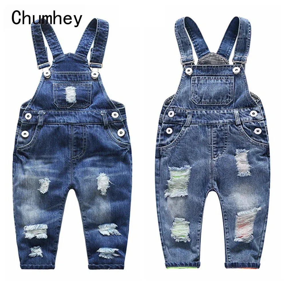 Trendy 1- 8T Toddler Denim Romper Overall Jumpsuit