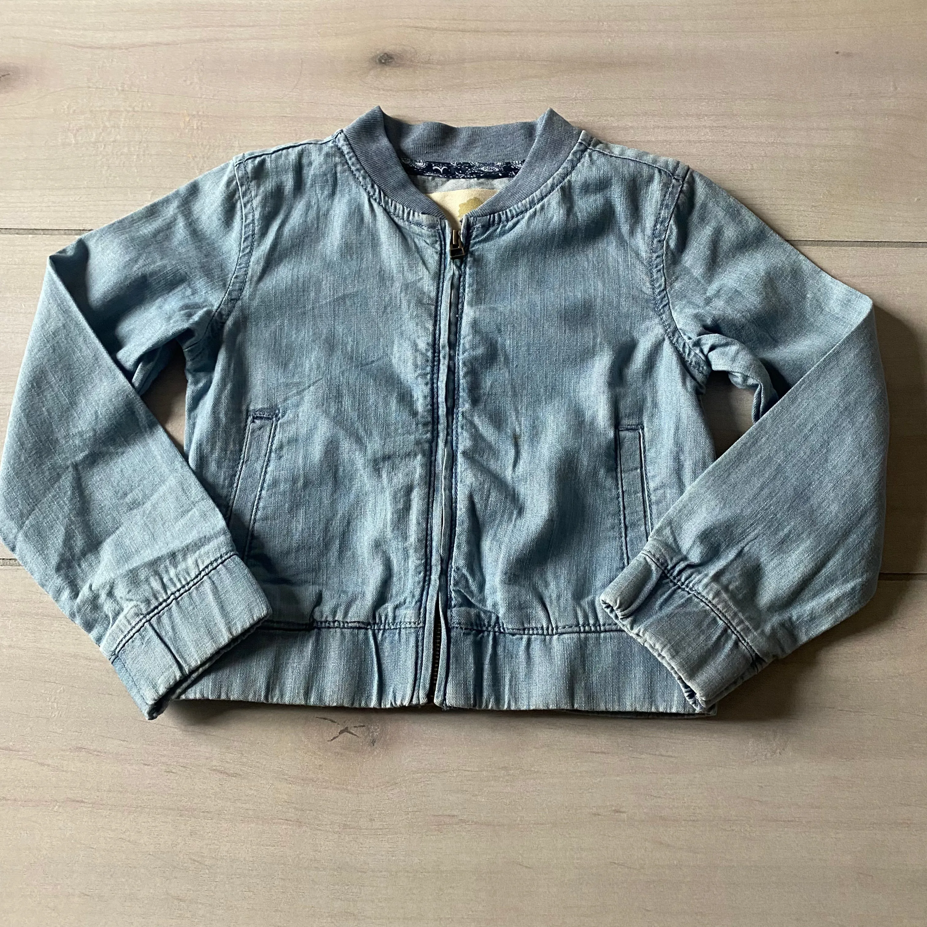 Tucker & Tate Chambray Zipper Jacket