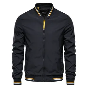 Urban Chic Men's Bomber Jacket for Effortless Style and Comfort