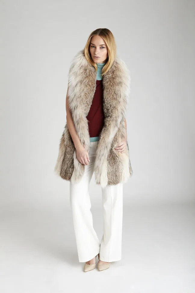 Vera Lynx Fur Vest