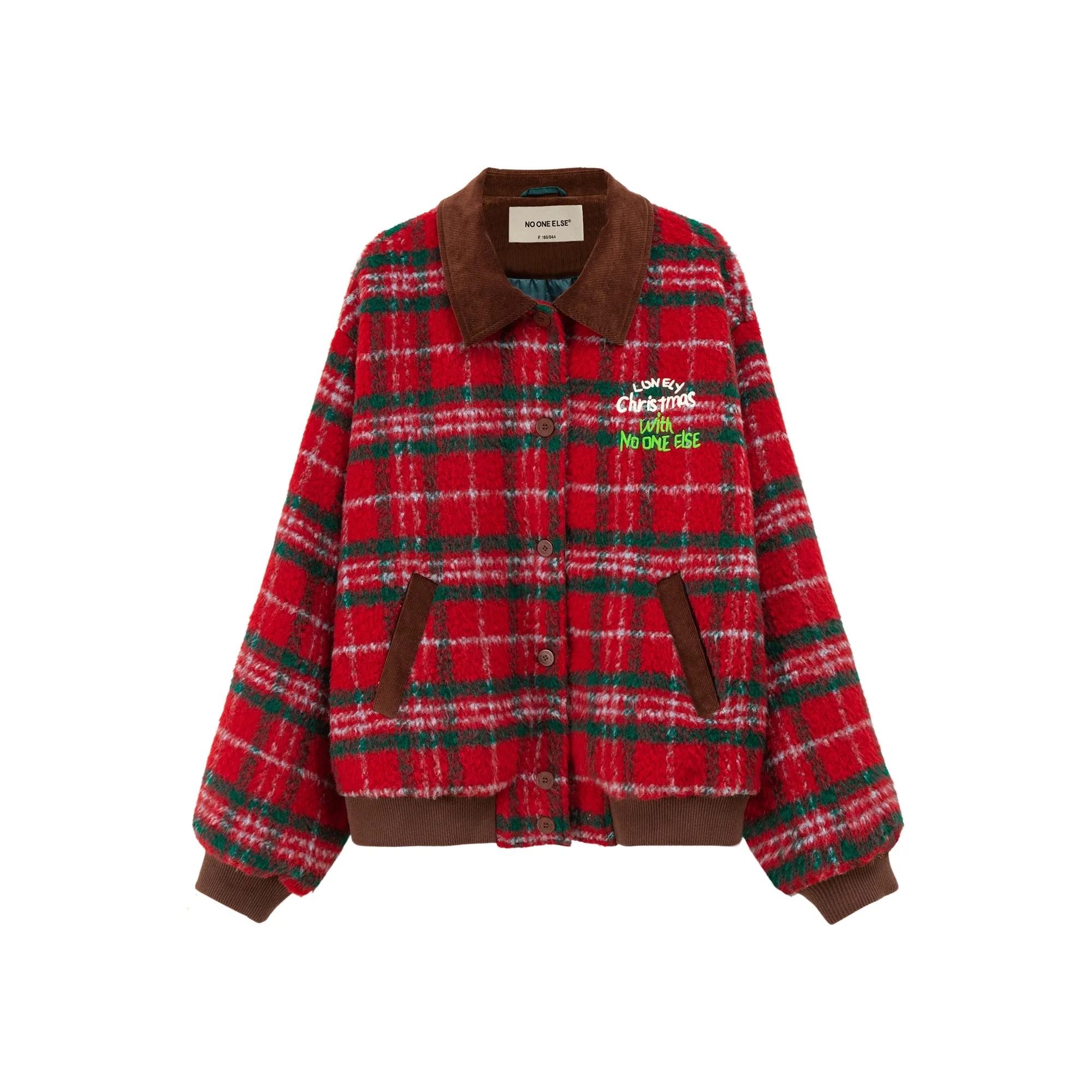 Vintage Check Loose Fit Jacket