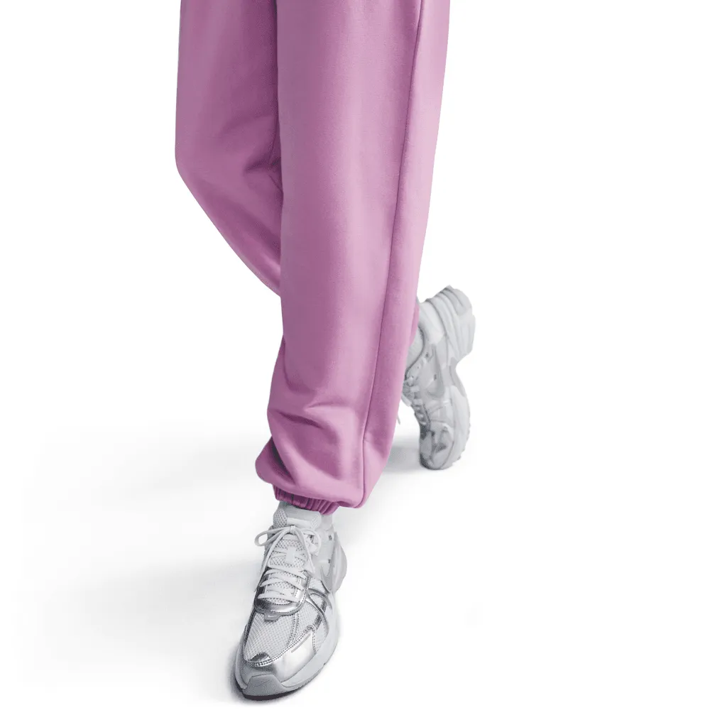 W NSW Club Fleece Oversized Sweatpants 'Beyond Pink/White'