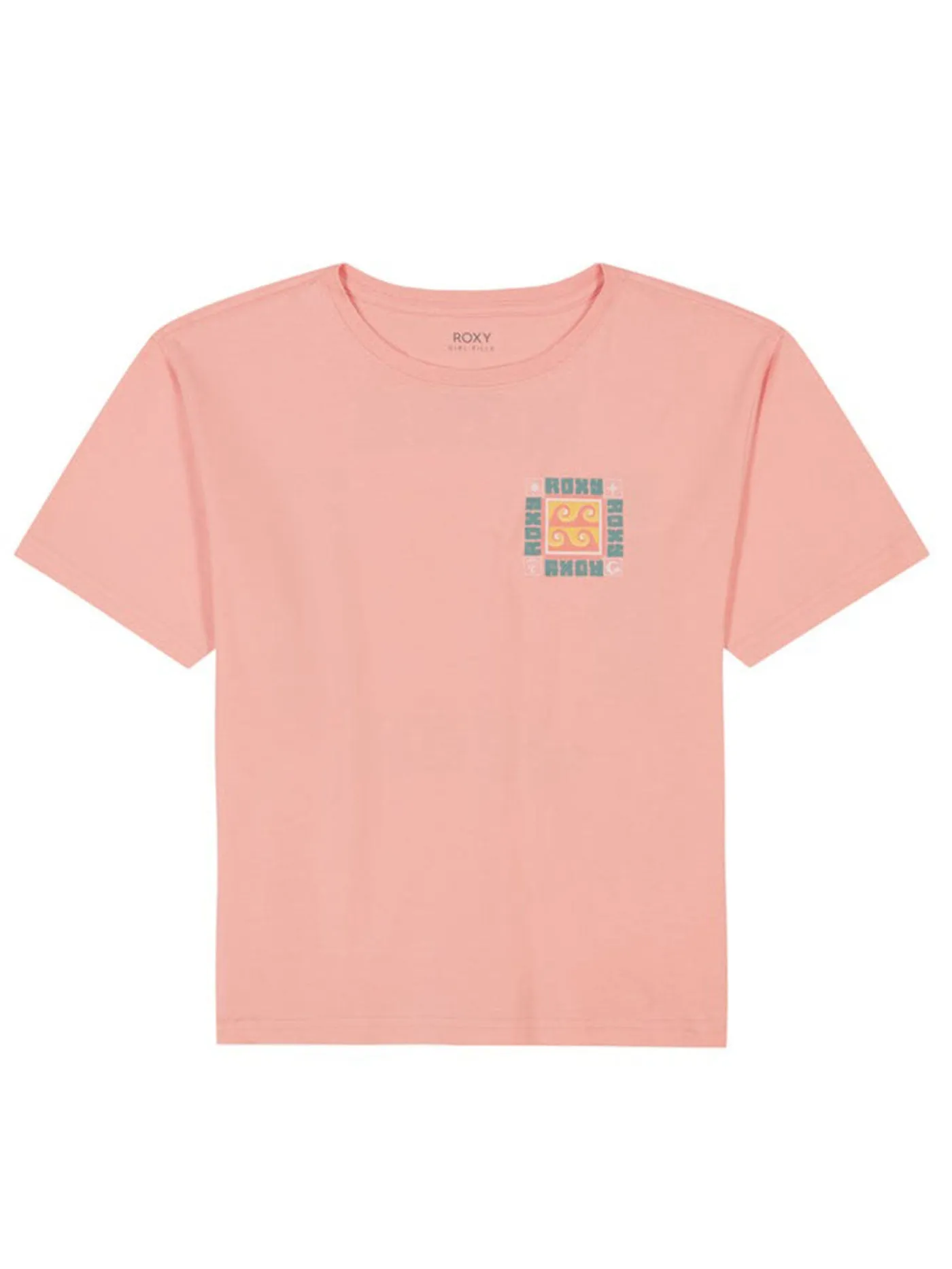 Wave Block T-Shirt (Girls 2-7)