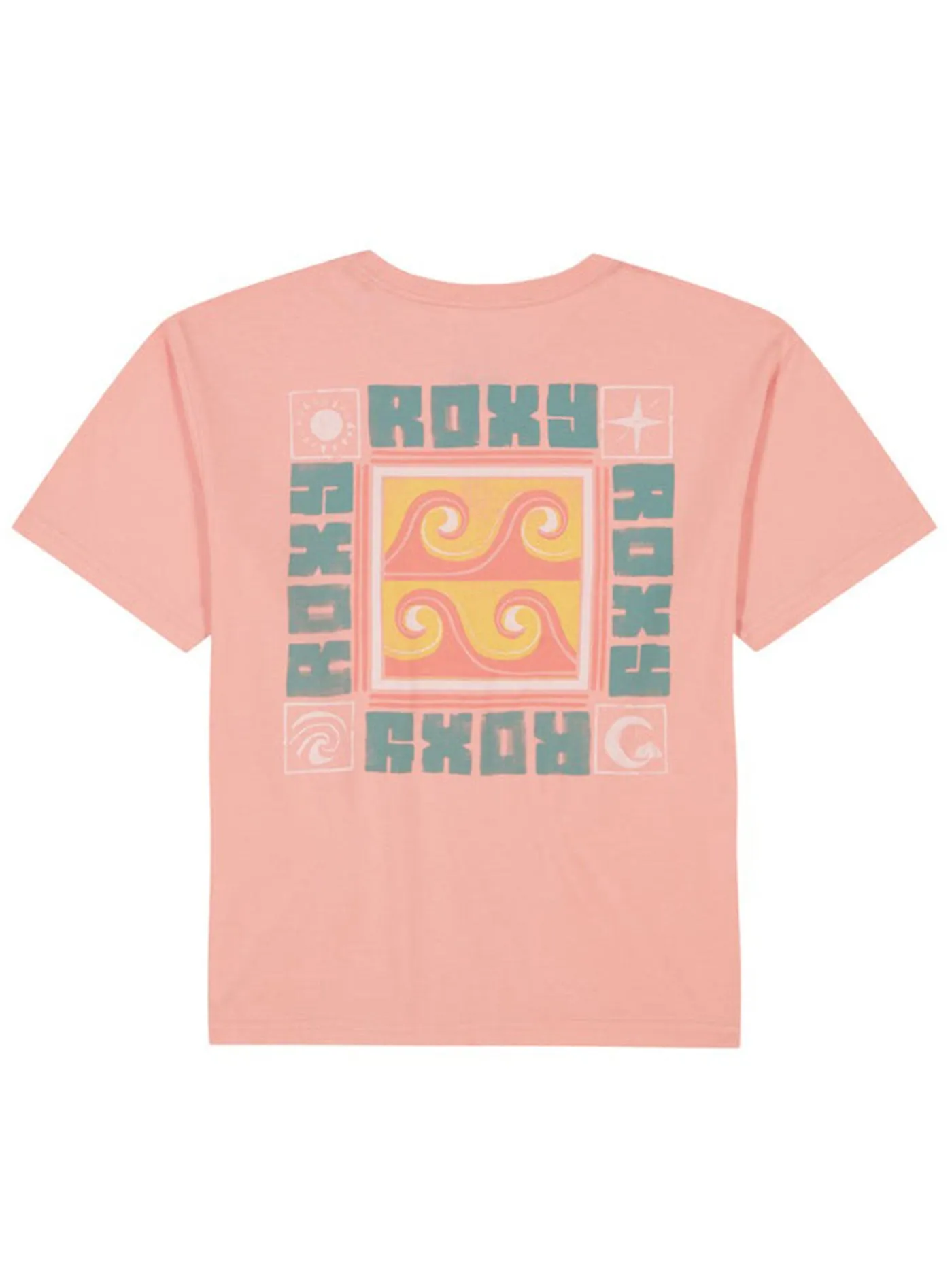 Wave Block T-Shirt (Girls 2-7)