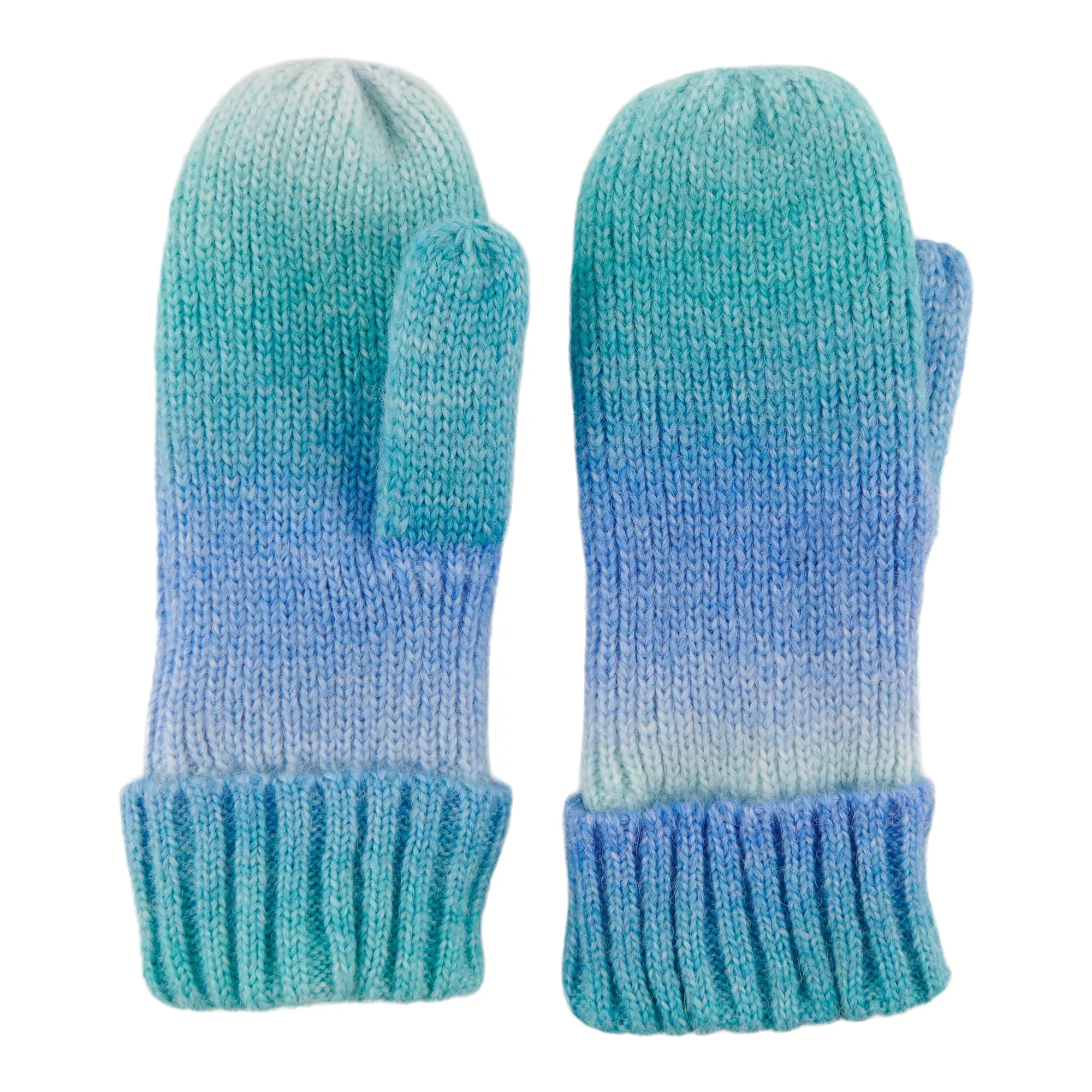 Women's Ombre Fleece Lined Mittens