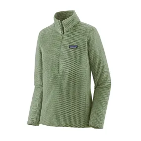 Womens Patagonia R1 Air Zip Neck - Salvia Green