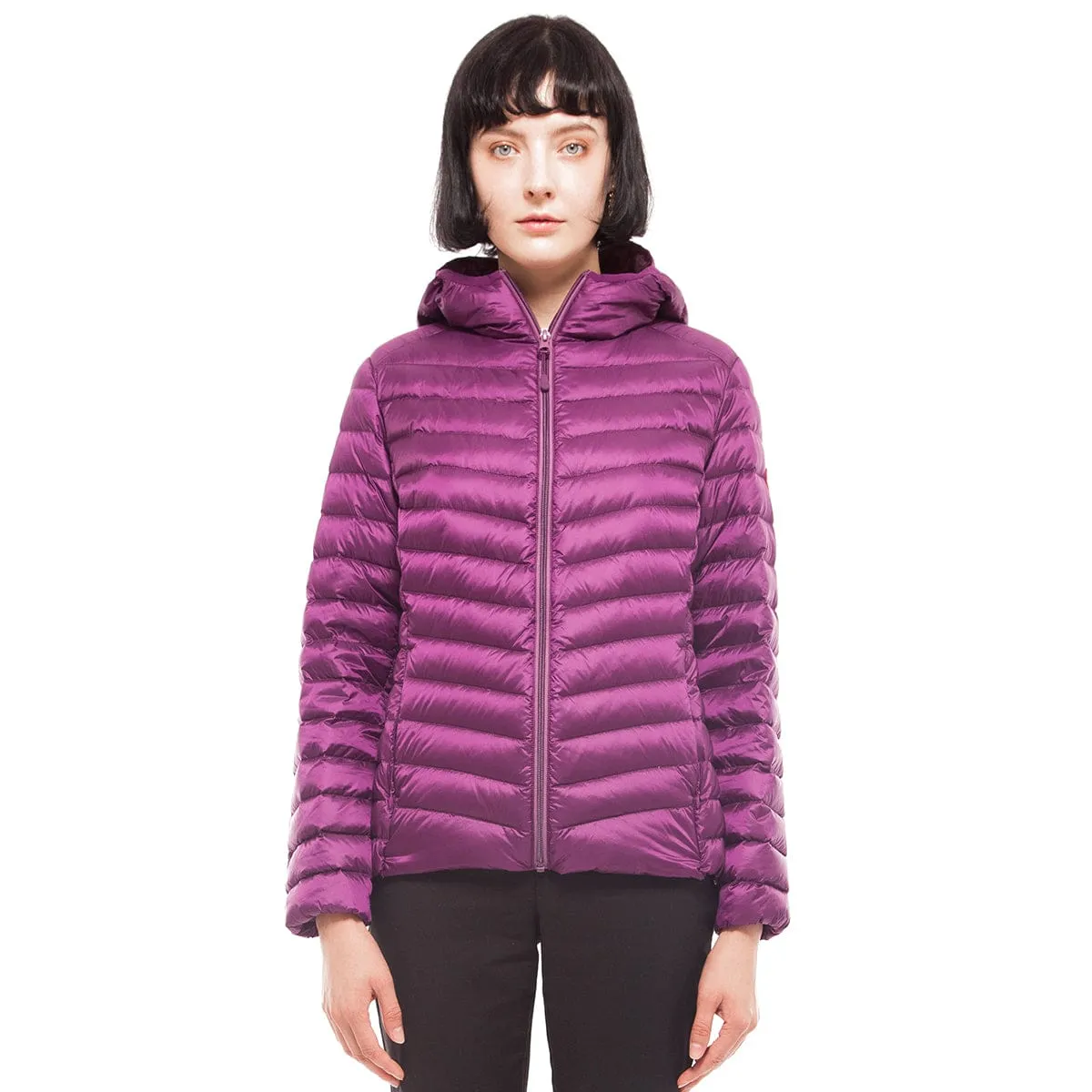 Women's Ultra Light Packable Down Puffer Jacket